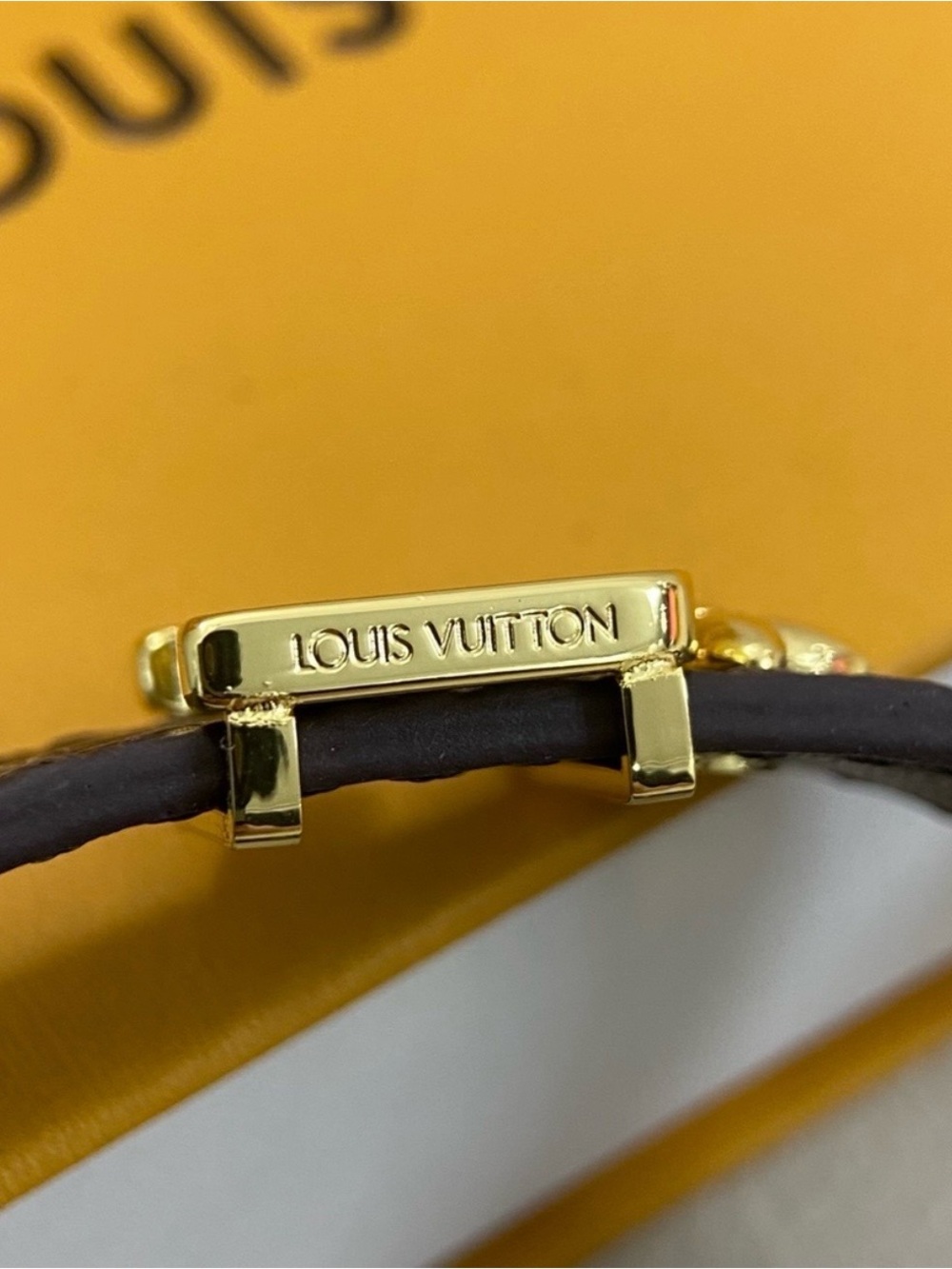 Louis Vuitton Monogram Leather Bracelet Set - Black & Brown - Picture 5 of 10